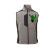 Cork Gilet Softshell da uomo bicolore elasticizzato con tasca al petto 95% poliestere 5% elastan 320gr Thumbnail