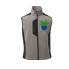 Cork Gilet Softshell da uomo bicolore elasticizzato con tasca al petto 95% poliestere 5% elastan 320gr Thumbnail