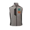 Cork Gilet Softshell da uomo bicolore elasticizzato con tasca al petto 95% poliestere 5% elastan 320gr Thumbnail