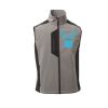 Cork Gilet Softshell da uomo bicolore elasticizzato con tasca al petto 95% poliestere 5% elastan 320gr Thumbnail