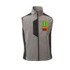 Cork Gilet Softshell da uomo bicolore elasticizzato con tasca al petto 95% poliestere 5% elastan 320gr Thumbnail