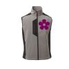Cork Gilet Softshell da uomo bicolore elasticizzato con tasca al petto 95% poliestere 5% elastan 320gr Thumbnail