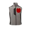 Cork Gilet Softshell da uomo bicolore elasticizzato con tasca al petto 95% poliestere 5% elastan 320gr Thumbnail