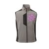 Cork Gilet Softshell da uomo bicolore elasticizzato con tasca al petto 95% poliestere 5% elastan 320gr Thumbnail