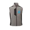 Cork Gilet Softshell da uomo bicolore elasticizzato con tasca al petto 95% poliestere 5% elastan 320gr Thumbnail