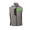 Cork Gilet Softshell da uomo bicolore elasticizzato con tasca al petto 95% poliestere 5% elastan 320gr Thumbnail