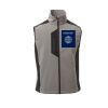 Cork Gilet Softshell da uomo bicolore elasticizzato con tasca al petto 95% poliestere 5% elastan 320gr Thumbnail