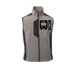 Cork Gilet Softshell da uomo bicolore elasticizzato con tasca al petto 95% poliestere 5% elastan 320gr Thumbnail
