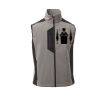 Cork Gilet Softshell da uomo bicolore elasticizzato con tasca al petto 95% poliestere 5% elastan 320gr Thumbnail