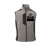 Cork Gilet Softshell da uomo bicolore elasticizzato con tasca al petto 95% poliestere 5% elastan 320gr Thumbnail