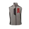 Cork Gilet Softshell da uomo bicolore elasticizzato con tasca al petto 95% poliestere 5% elastan 320gr Thumbnail