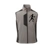 Cork Gilet Softshell da uomo bicolore elasticizzato con tasca al petto 95% poliestere 5% elastan 320gr Thumbnail