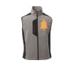 Cork Gilet Softshell da uomo bicolore elasticizzato con tasca al petto 95% poliestere 5% elastan 320gr Thumbnail