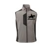 Cork Gilet Softshell da uomo bicolore elasticizzato con tasca al petto 95% poliestere 5% elastan 320gr Thumbnail