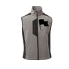 Cork Gilet Softshell da uomo bicolore elasticizzato con tasca al petto 95% poliestere 5% elastan 320gr Thumbnail