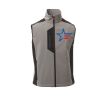 Cork Gilet Softshell da uomo bicolore elasticizzato con tasca al petto 95% poliestere 5% elastan 320gr Thumbnail