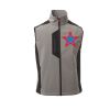 Cork Gilet Softshell da uomo bicolore elasticizzato con tasca al petto 95% poliestere 5% elastan 320gr Thumbnail