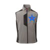 Cork Gilet Softshell da uomo bicolore elasticizzato con tasca al petto 95% poliestere 5% elastan 320gr Thumbnail