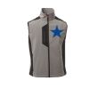 Cork Gilet Softshell da uomo bicolore elasticizzato con tasca al petto 95% poliestere 5% elastan 320gr Thumbnail