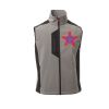 Cork Gilet Softshell da uomo bicolore elasticizzato con tasca al petto 95% poliestere 5% elastan 320gr Thumbnail