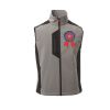 Cork Gilet Softshell da uomo bicolore elasticizzato con tasca al petto 95% poliestere 5% elastan 320gr Thumbnail