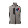 Cork Gilet Softshell da uomo bicolore elasticizzato con tasca al petto 95% poliestere 5% elastan 320gr Thumbnail