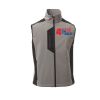 Cork Gilet Softshell da uomo bicolore elasticizzato con tasca al petto 95% poliestere 5% elastan 320gr Thumbnail