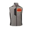 Cork Gilet Softshell da uomo bicolore elasticizzato con tasca al petto 95% poliestere 5% elastan 320gr Thumbnail