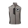 Cork Gilet Softshell da uomo bicolore elasticizzato con tasca al petto 95% poliestere 5% elastan 320gr Thumbnail