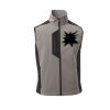 Cork Gilet Softshell da uomo bicolore elasticizzato con tasca al petto 95% poliestere 5% elastan 320gr Thumbnail
