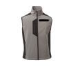 Cork Gilet Softshell da uomo bicolore elasticizzato con tasca al petto 95% poliestere 5% elastan 320gr Thumbnail