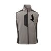 Cork Gilet Softshell da uomo bicolore elasticizzato con tasca al petto 95% poliestere 5% elastan 320gr Thumbnail