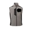 Cork Gilet Softshell da uomo bicolore elasticizzato con tasca al petto 95% poliestere 5% elastan 320gr Thumbnail