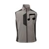 Cork Gilet Softshell da uomo bicolore elasticizzato con tasca al petto 95% poliestere 5% elastan 320gr Thumbnail