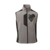 Cork Gilet Softshell da uomo bicolore elasticizzato con tasca al petto 95% poliestere 5% elastan 320gr Thumbnail