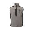 Cork Gilet Softshell da uomo bicolore elasticizzato con tasca al petto 95% poliestere 5% elastan 320gr Thumbnail