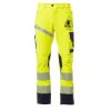NEXT 4W HI-VI Pantalone unisex, “4 way stretch”, multistagione, in alta visibilità 92% poliestere 8% elastan 280gr/mq EN ISO 20471 CL.2 Thumbnail