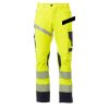 NEXT 4W HI-VI Pantalone unisex, “4 way stretch”, multistagione, in alta visibilità 92% poliestere 8% elastan 280gr/mq EN ISO 20471 CL.2 Thumbnail