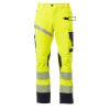 NEXT 4W HI-VI Pantalone unisex, “4 way stretch”, multistagione, in alta visibilità 92% poliestere 8% elastan 280gr/mq EN ISO 20471 CL.2 Thumbnail