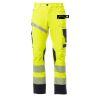 NEXT 4W HI-VI Pantalone unisex, “4 way stretch”, multistagione, in alta visibilità 92% poliestere 8% elastan 280gr/mq EN ISO 20471 CL.2 Thumbnail
