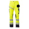 NEXT 4W HI-VI Pantalone unisex, “4 way stretch”, multistagione, in alta visibilità 92% poliestere 8% elastan 280gr/mq EN ISO 20471 CL.2 Thumbnail