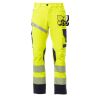 NEXT 4W HI-VI Pantalone unisex, “4 way stretch”, multistagione, in alta visibilità 92% poliestere 8% elastan 280gr/mq EN ISO 20471 CL.2 Thumbnail