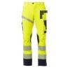 NEXT 4W HI-VI Pantalone unisex, “4 way stretch”, multistagione, in alta visibilità 92% poliestere 8% elastan 280gr/mq EN ISO 20471 CL.2 Thumbnail