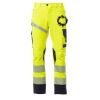 NEXT 4W HI-VI Pantalone unisex, “4 way stretch”, multistagione, in alta visibilità 92% poliestere 8% elastan 280gr/mq EN ISO 20471 CL.2 Thumbnail
