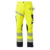 NEXT 4W HI-VI Pantalone unisex, “4 way stretch”, multistagione, in alta visibilità 92% poliestere 8% elastan 280gr/mq EN ISO 20471 CL.2 Thumbnail