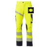 NEXT 4W HI-VI Pantalone unisex, “4 way stretch”, multistagione, in alta visibilità 92% poliestere 8% elastan 280gr/mq EN ISO 20471 CL.2 Thumbnail