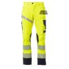 NEXT 4W HI-VI Pantalone unisex, “4 way stretch”, multistagione, in alta visibilità 92% poliestere 8% elastan 280gr/mq EN ISO 20471 CL.2 Thumbnail