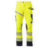 NEXT 4W HI-VI Pantalone unisex, “4 way stretch”, multistagione, in alta visibilità 92% poliestere 8% elastan 280gr/mq EN ISO 20471 CL.2 Thumbnail