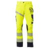 NEXT 4W HI-VI Pantalone unisex, “4 way stretch”, multistagione, in alta visibilità 92% poliestere 8% elastan 280gr/mq EN ISO 20471 CL.2 Thumbnail