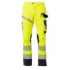 NEXT 4W HI-VI Pantalone unisex, “4 way stretch”, multistagione, in alta visibilità 92% poliestere 8% elastan 280gr/mq EN ISO 20471 CL.2 Thumbnail